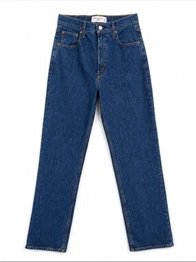 Abercrombie & Fitch 90s Straight Jeans Womens 27 Ultra High Rise Medium Wash
